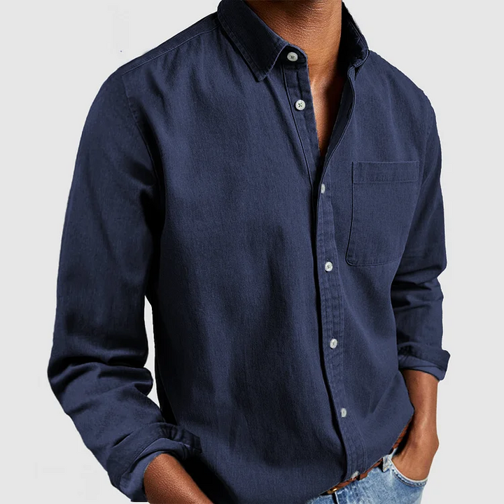 Elias | Knitterfreies Herrenhemd mit modernem Slim Fit