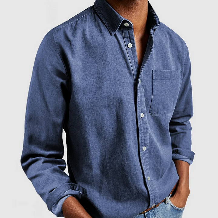 Elias | Knitterfreies Herrenhemd mit modernem Slim Fit
