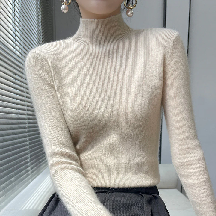 AMANDA | LÄSSIGER ROLLKRAGEN