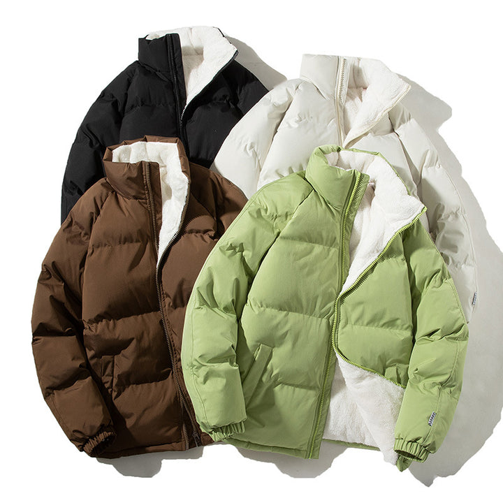 ALPINE | FLEECEGEFÜTTERTE WINTER-PUFFERJACKE