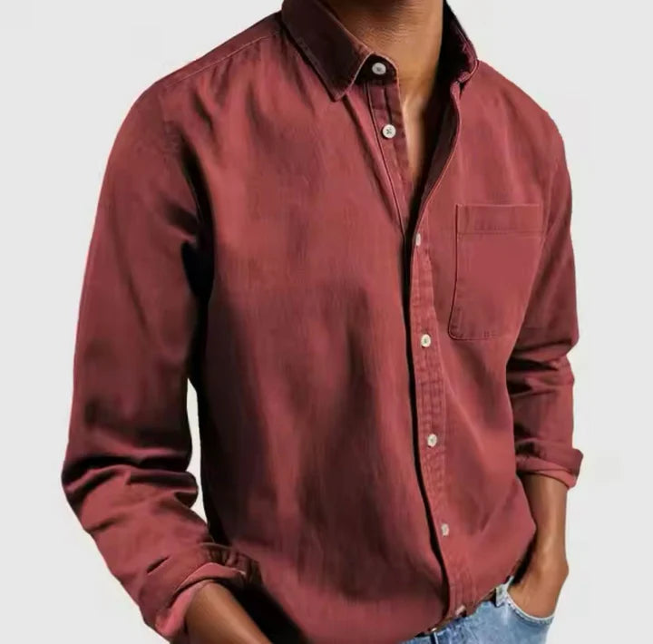 Elias | Knitterfreies Herrenhemd mit modernem Slim Fit