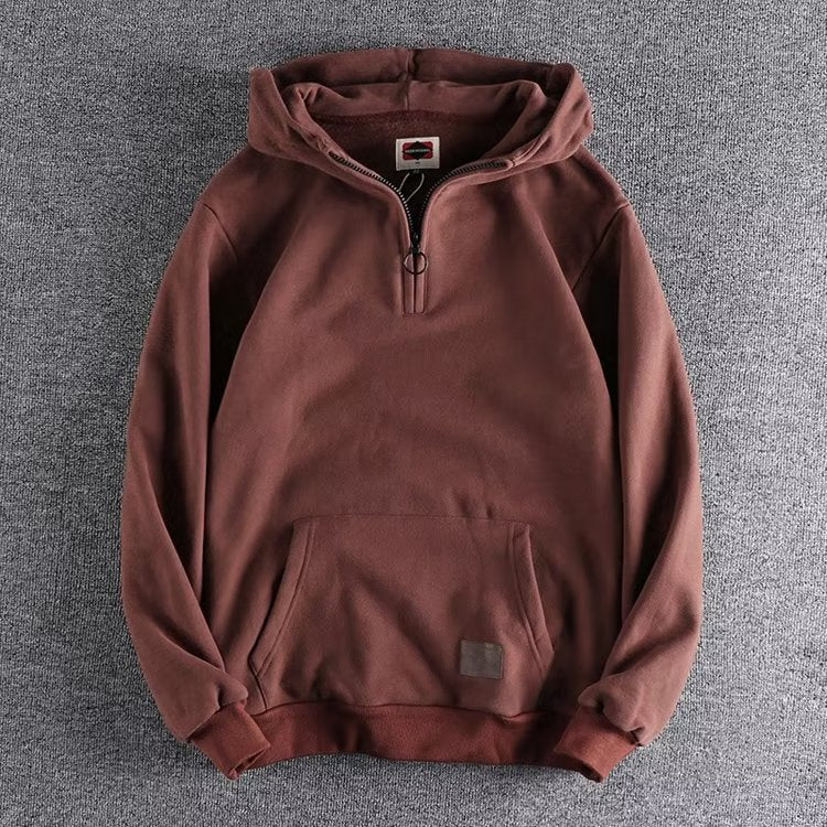 SUMMIT | BEQUEMER QUARTER-ZIP-PULLOVER