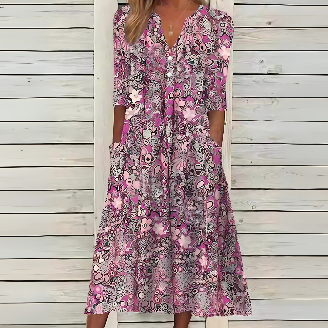 Rafaela | Boho Midikleid