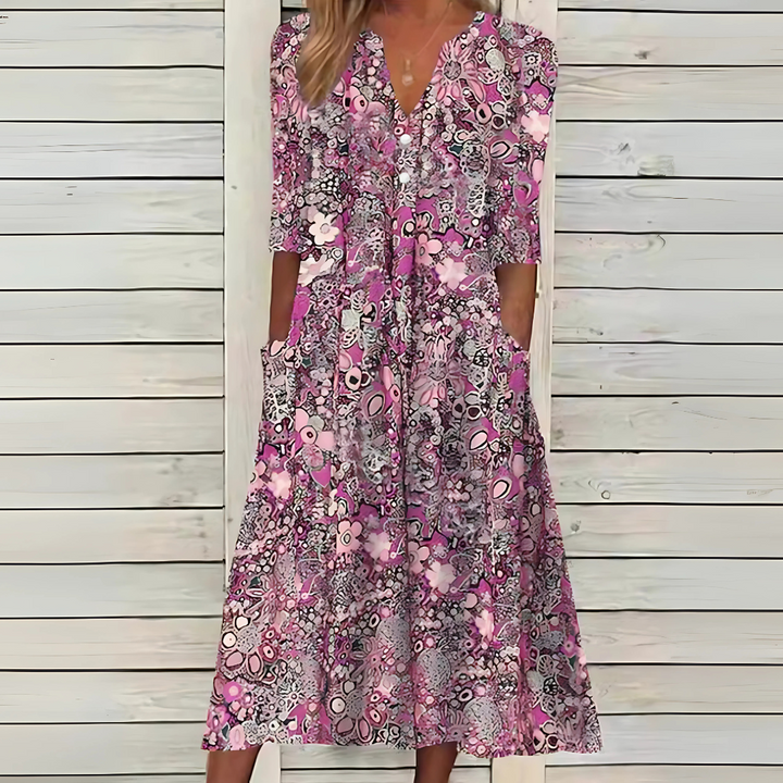 Rafaela | Boho Midikleid