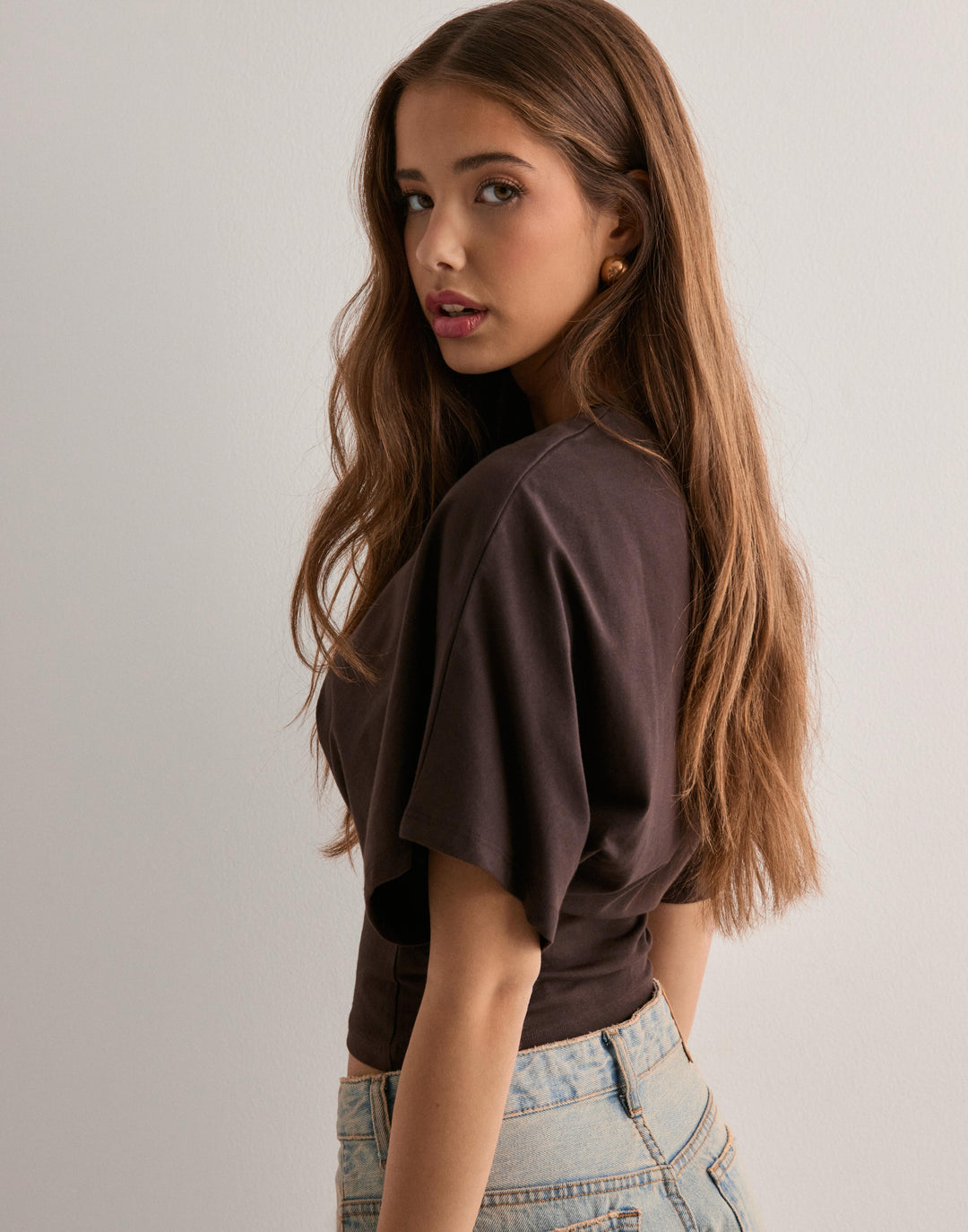 Hailey | Damen Kurzarm Bluse