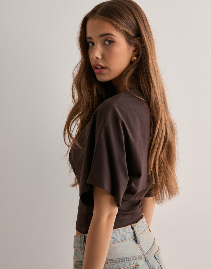 Hailey | Damen Kurzarm Bluse