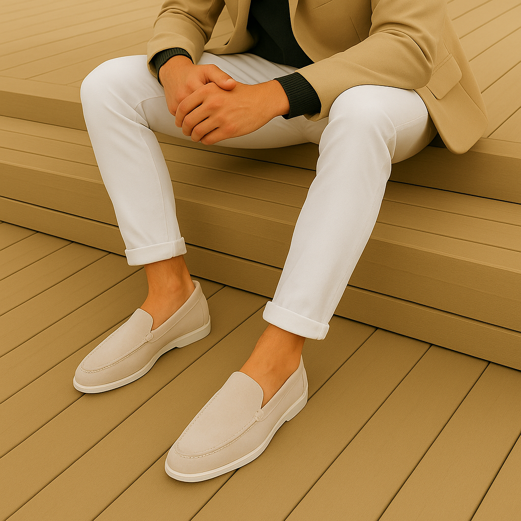 Miko | Slip-On Freizeitschuhe mit Kontrastsohle für Männer