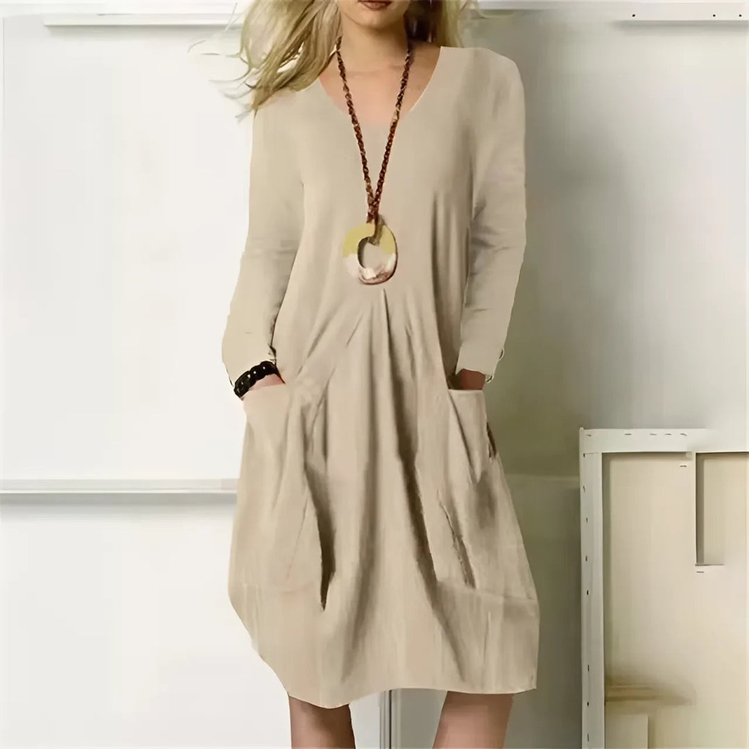 SOPHIE | LANGÄRMELIGES KLEID