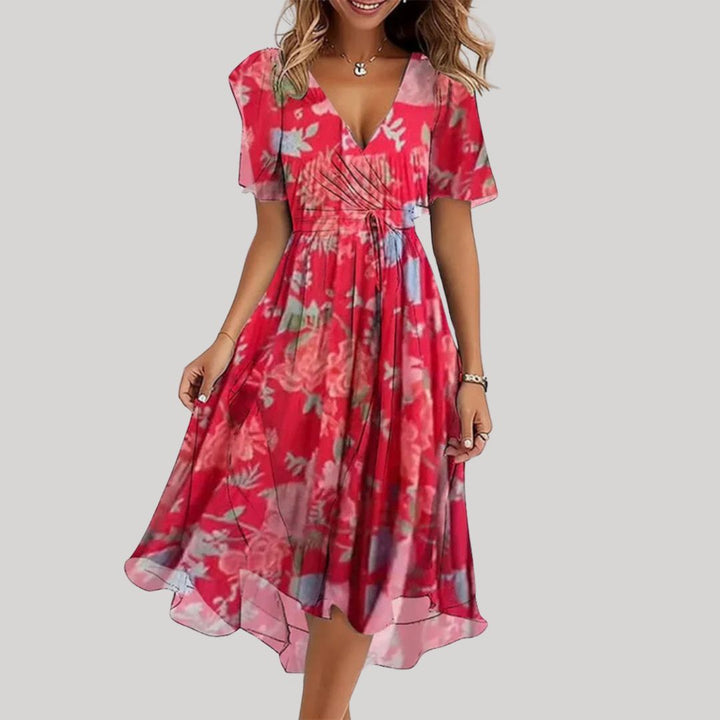 Sofia | Damen Sommer Midikleid
