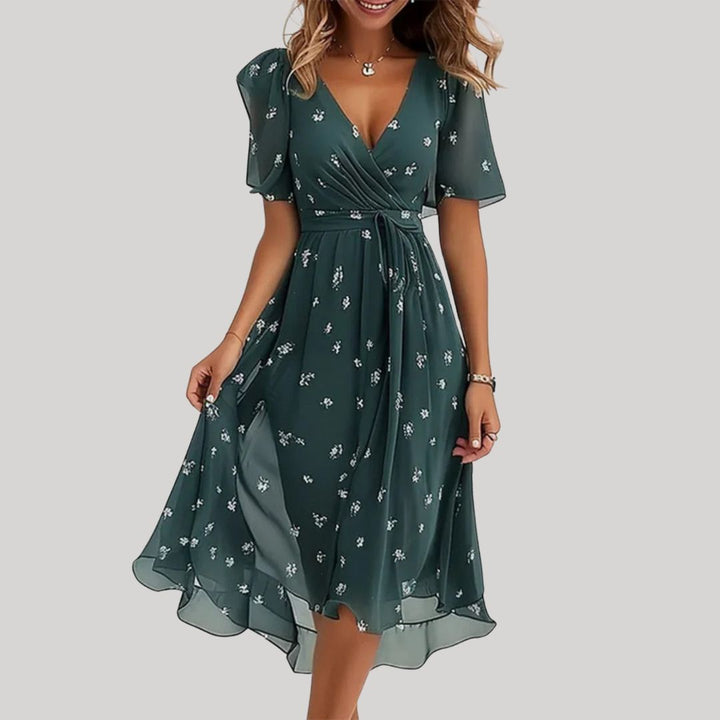 Sofia | Damen Sommer Midikleid