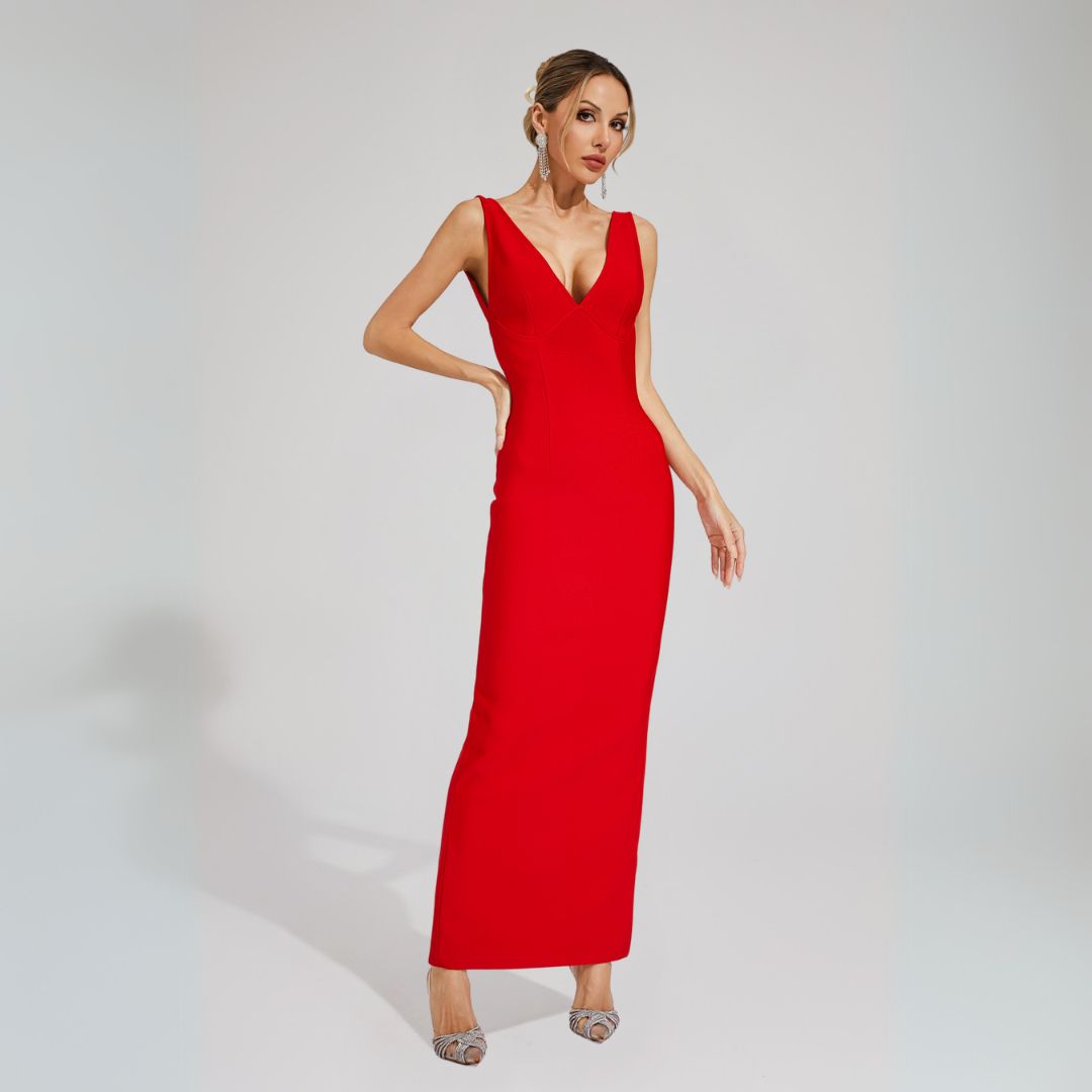Emilia | Damen Abendkleid Ärmellos