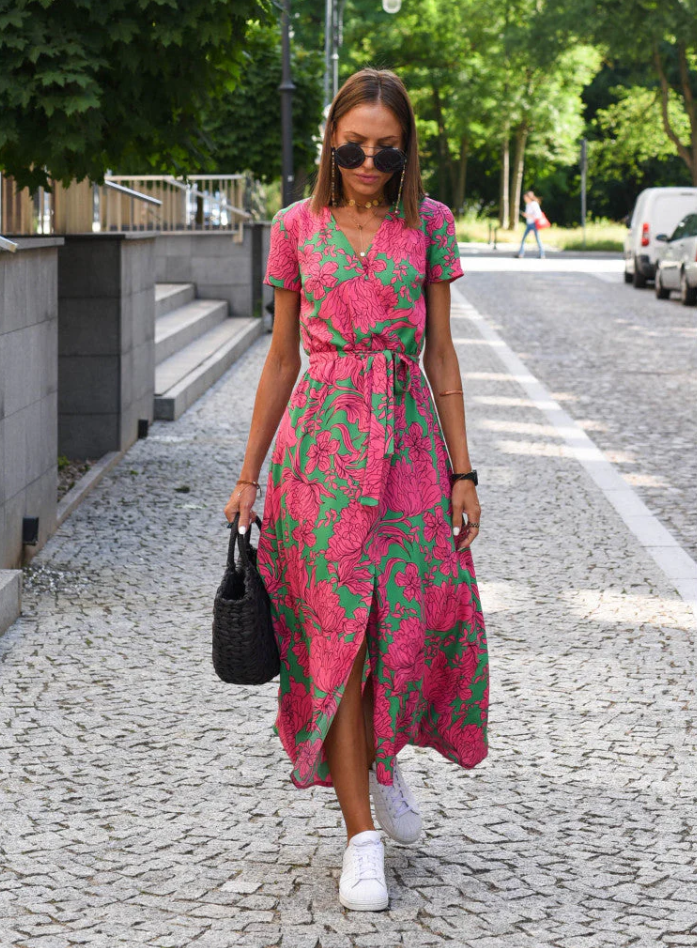 LAURI | EDLES LANGES KLEID