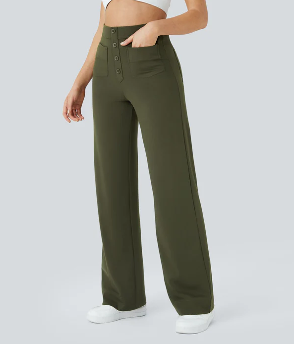 LENA | HOCHTAILLIERTE ELASTISCHE HOSE