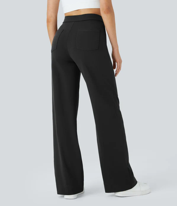 LENA | HOCHTAILLIERTE ELASTISCHE HOSE