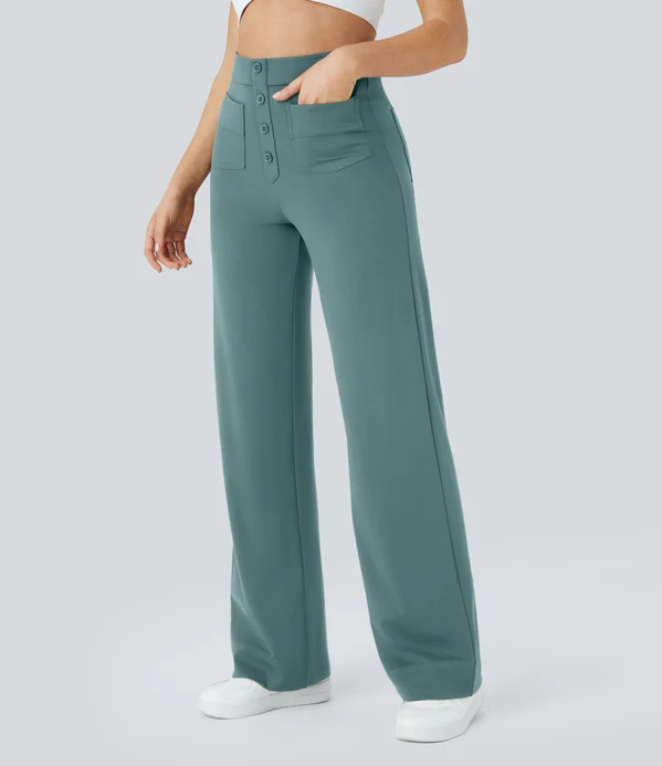 LENA | HOCHTAILLIERTE ELASTISCHE HOSE