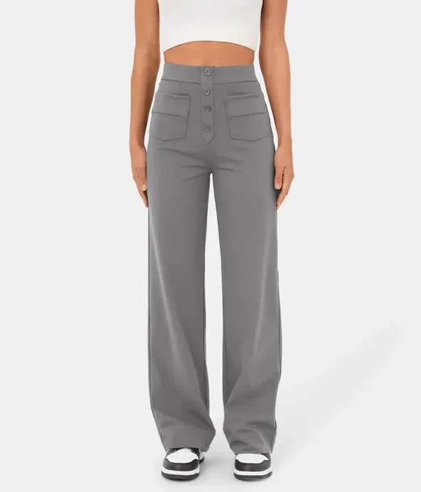 LENA | HOCHTAILLIERTE ELASTISCHE HOSE