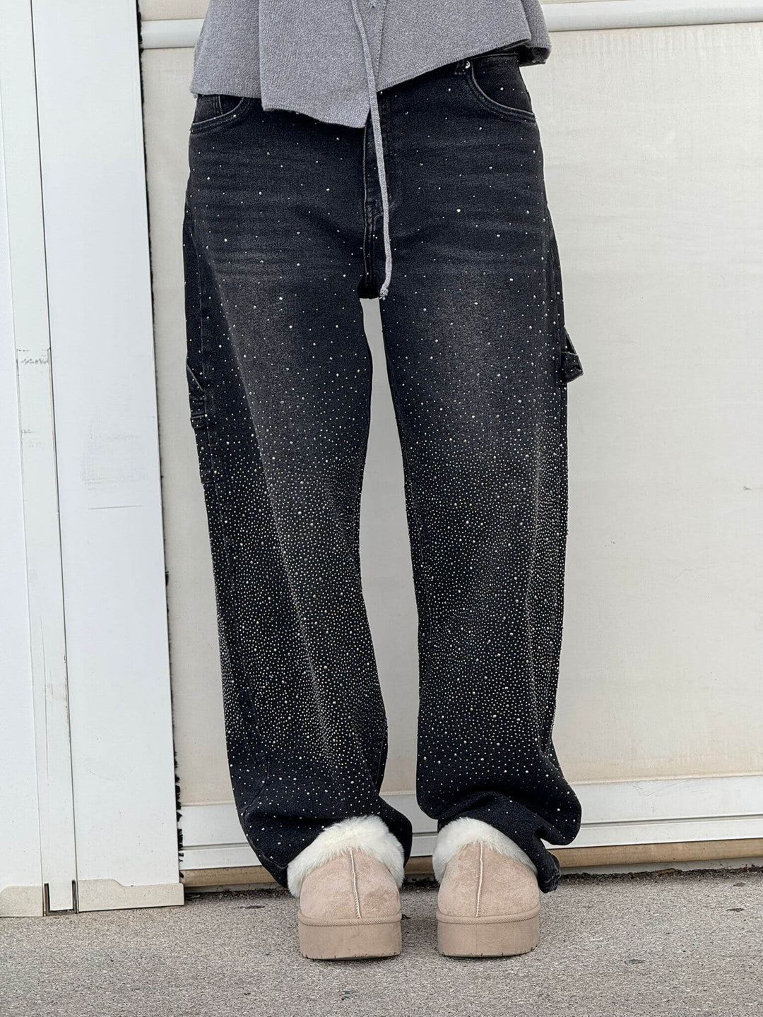 Briana | Trendige Wide-Leg-Jeans aus Denim
