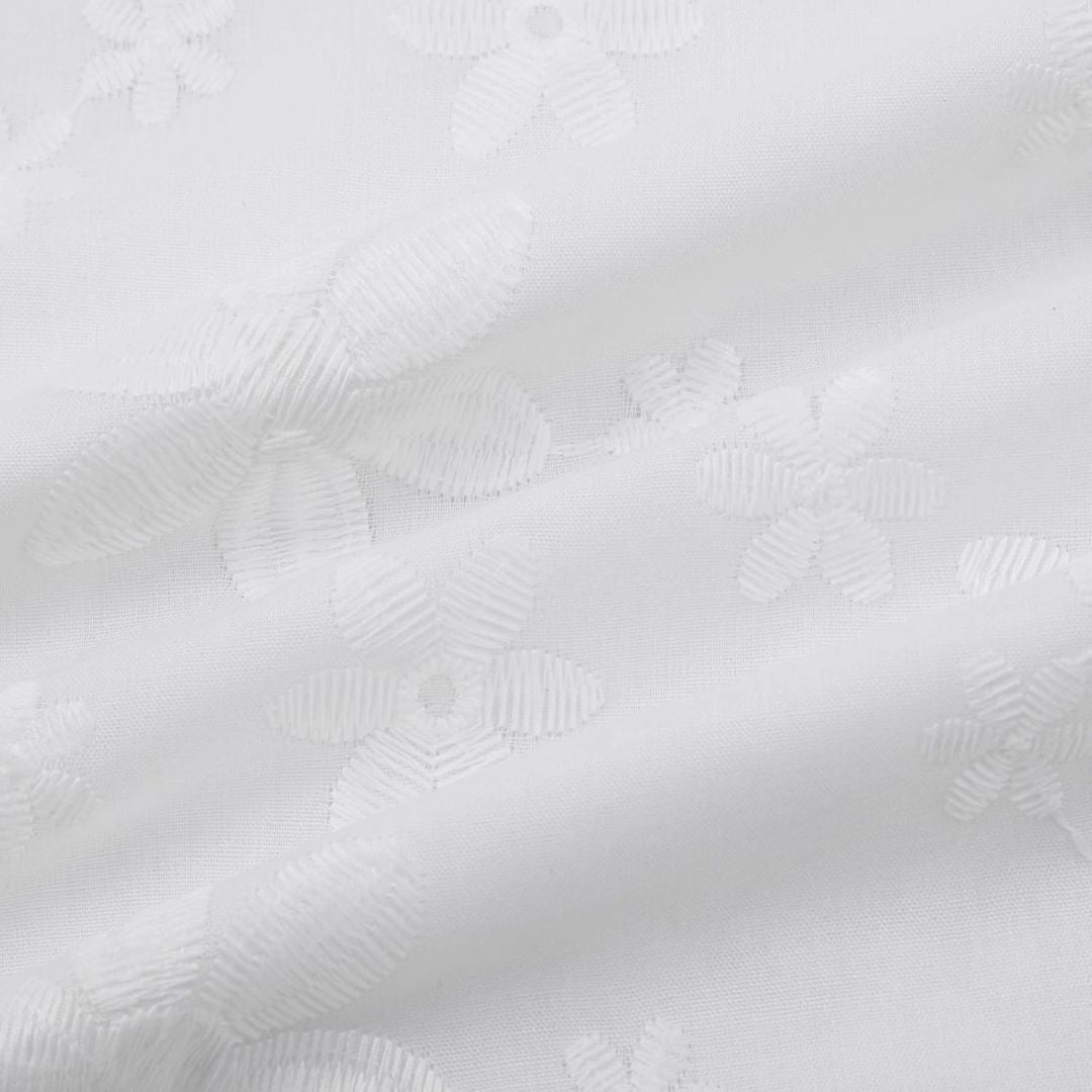 Lily | Strukturierte Bluse mit floraler Prägung für Frauen