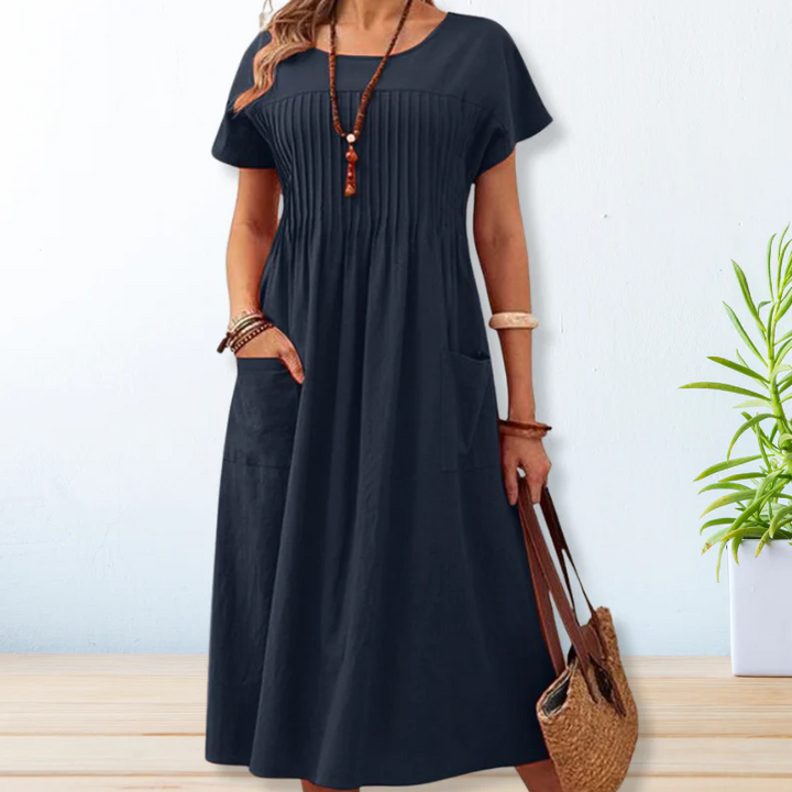DAFFNEE | KLEID MIT ZWEITASCHEN