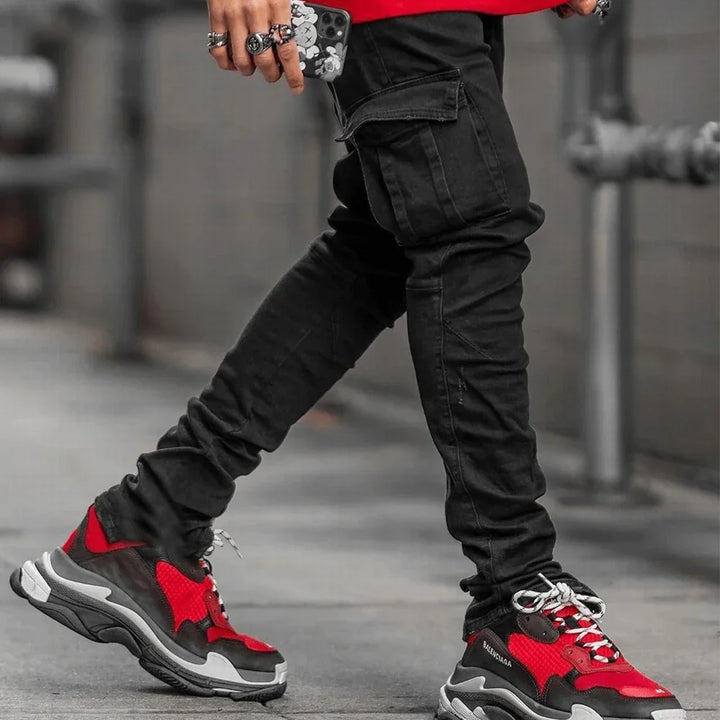Rick | Herren Cargo Jeans im Slim Fit