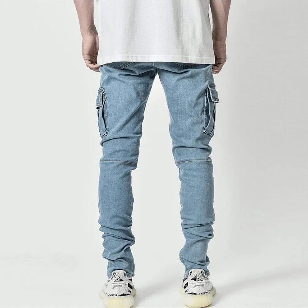 Rick | Herren Cargo Jeans im Slim Fit
