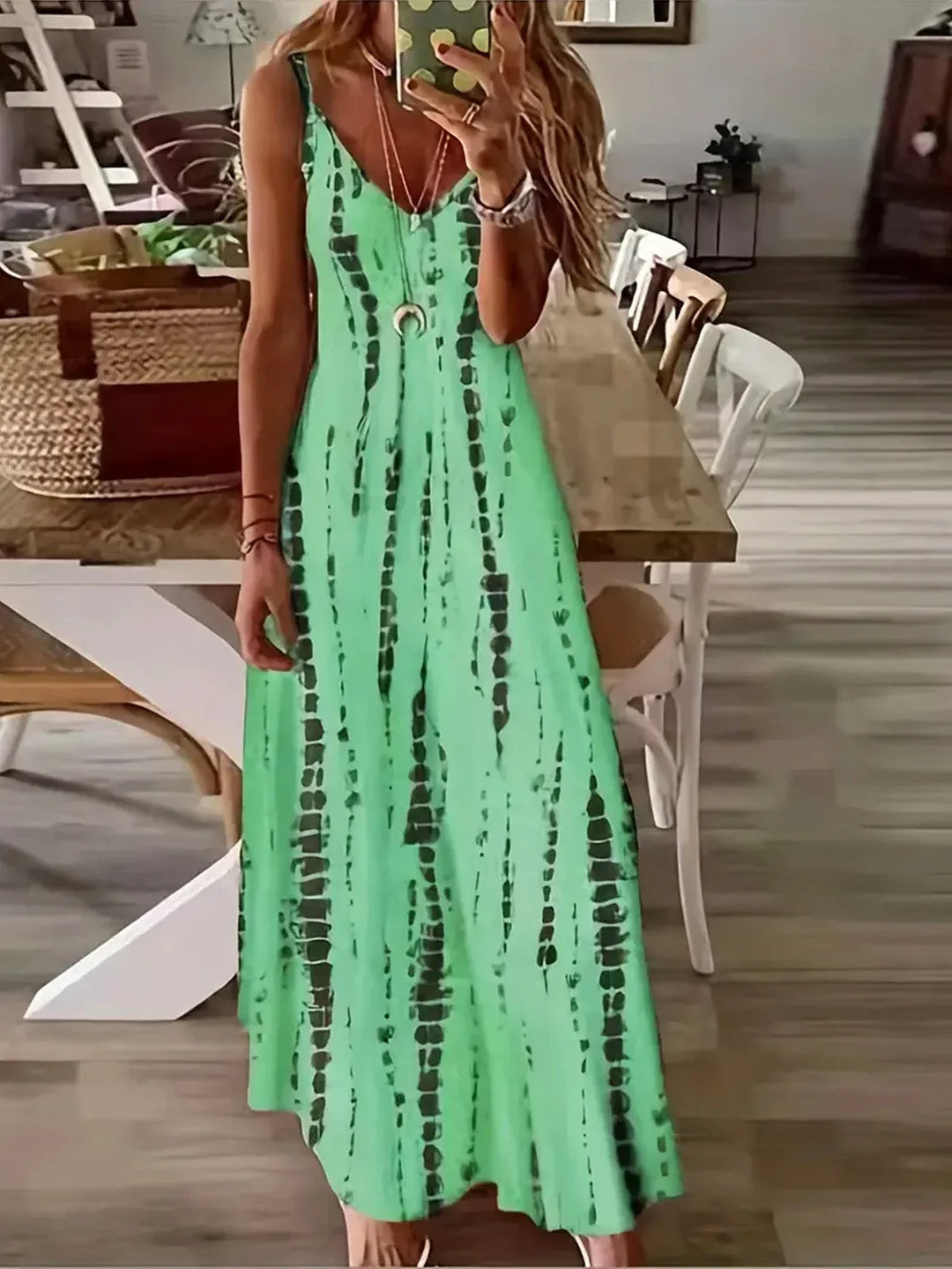 Talia | Damen Sommer Maxikleid