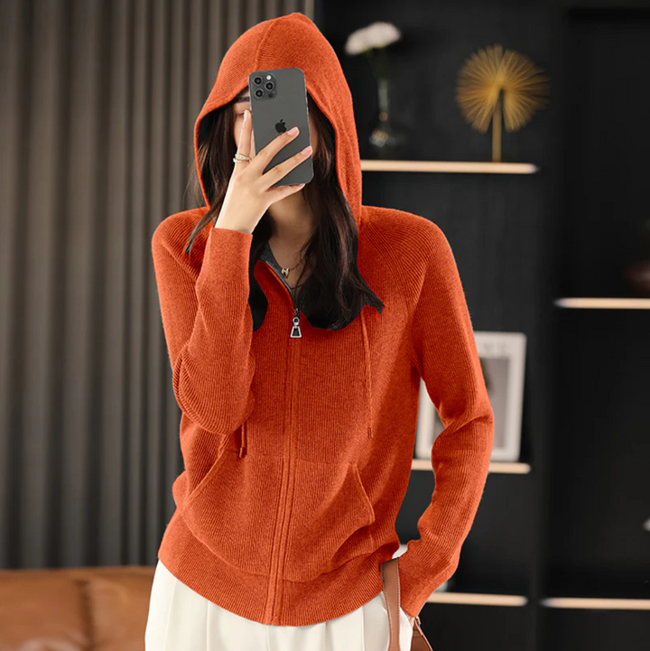 JENICA | LÄSSIGER HOODIE-CARDIGAN