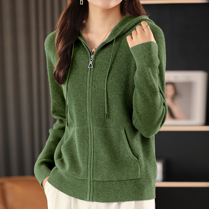 JENICA | LÄSSIGER HOODIE-CARDIGAN