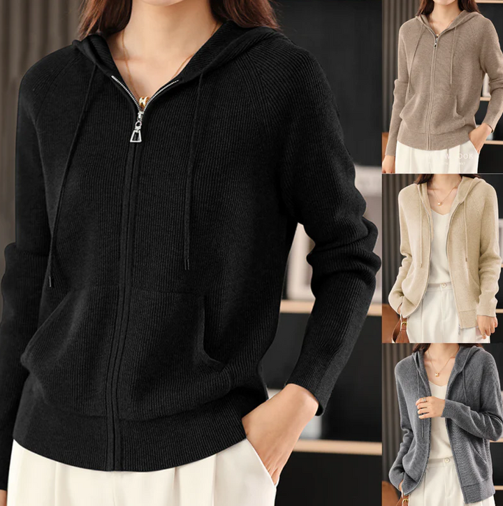 JENICA | LÄSSIGER HOODIE-CARDIGAN