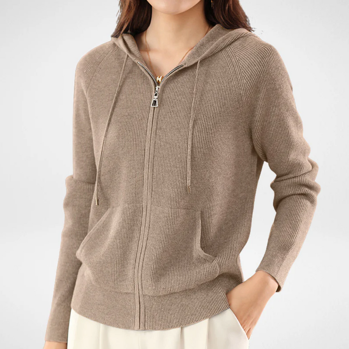 JENICA | LÄSSIGER HOODIE-CARDIGAN