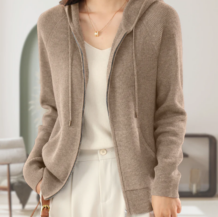 JENICA | LÄSSIGER HOODIE-CARDIGAN