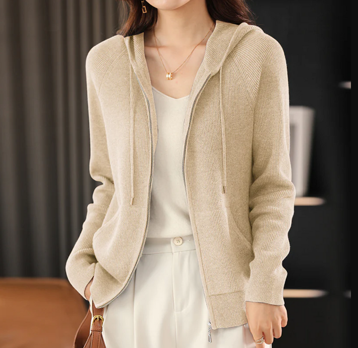 JENICA | LÄSSIGER HOODIE-CARDIGAN