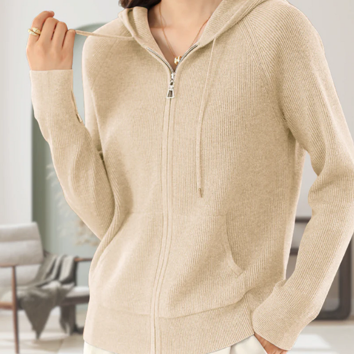 JENICA | LÄSSIGER HOODIE-CARDIGAN