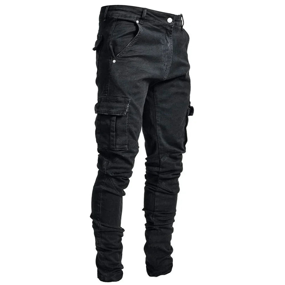 Rick | Herren Cargo Jeans im Slim Fit
