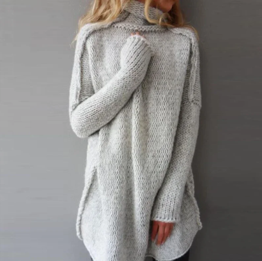 VINCI | TURTLE NECK STRICKTOP