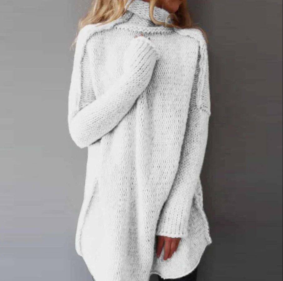 VINCI | TURTLE NECK STRICKTOP