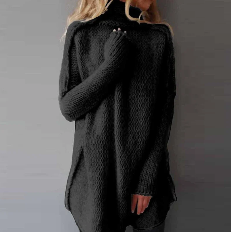 VINCI | TURTLE NECK STRICKTOP
