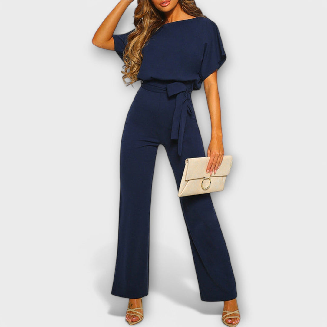 Alexa | Eleganter Jumpsuit mit Taillengürtel für Frauen