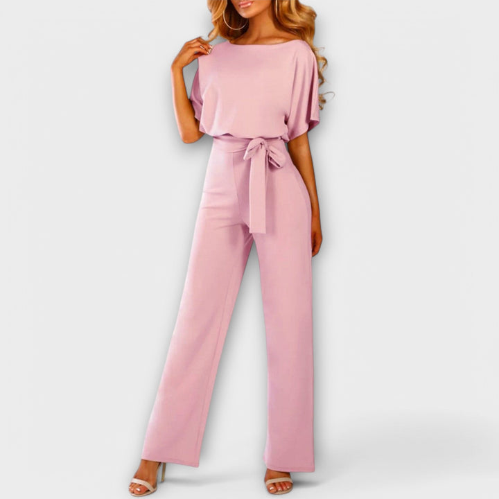 Alexa | Eleganter Jumpsuit mit Taillengürtel für Frauen