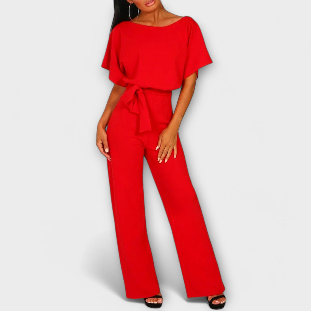 Alexa | Eleganter Jumpsuit mit Taillengürtel für Frauen