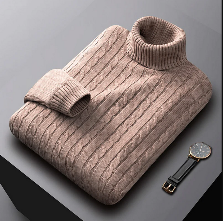 ZANE | KLASSISCHER ROLLKRAGENPULLOVER