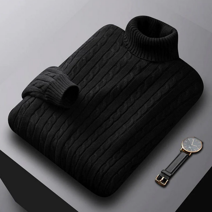 ZANE | KLASSISCHER ROLLKRAGENPULLOVER