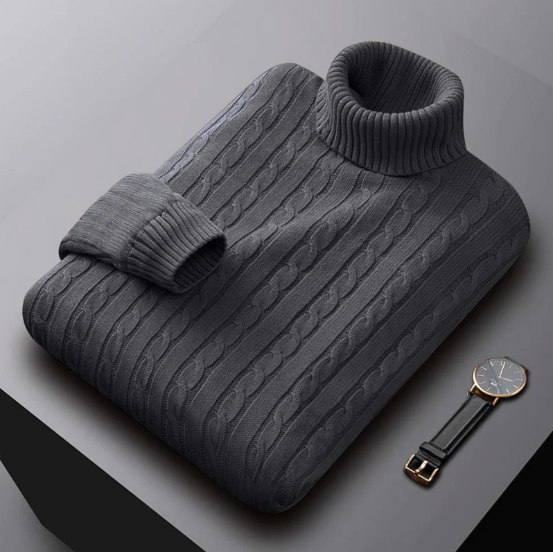 ZANE | KLASSISCHER ROLLKRAGENPULLOVER