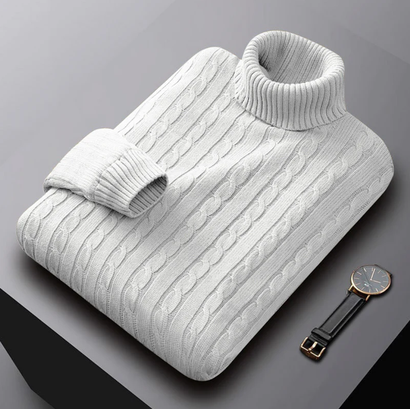 ZANE | KLASSISCHER ROLLKRAGENPULLOVER
