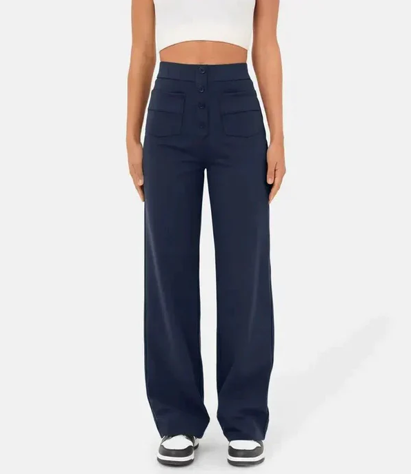 LENA | HOCHTAILLIERTE ELASTISCHE HOSE