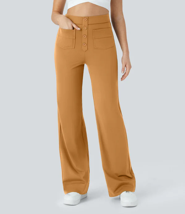 LENA | HOCHTAILLIERTE ELASTISCHE HOSE