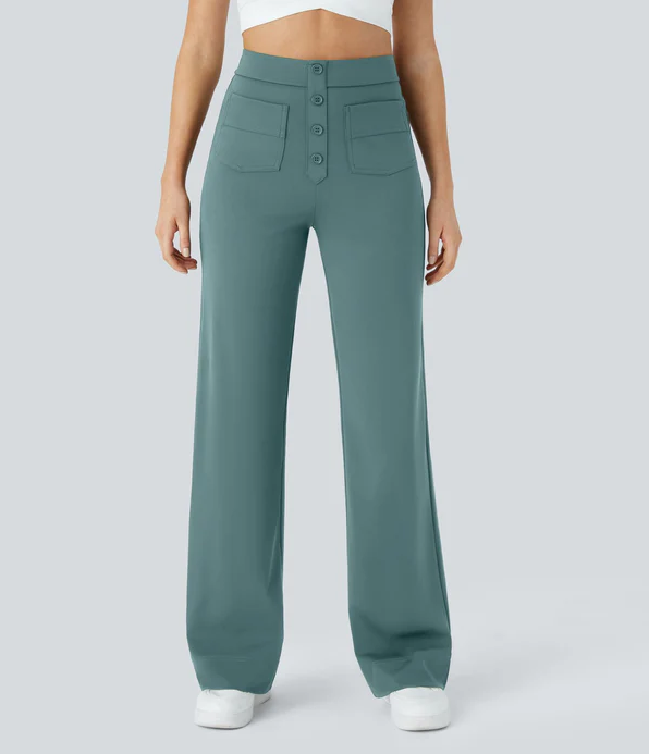 LENA | HOCHTAILLIERTE ELASTISCHE HOSE