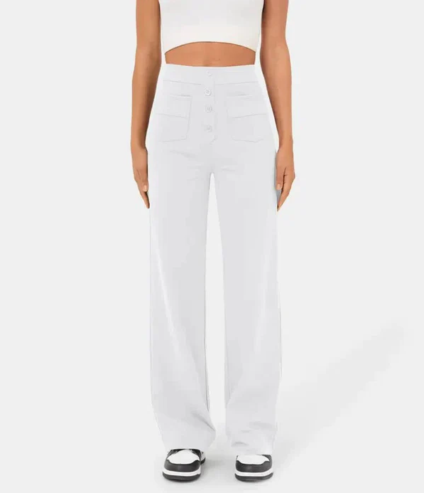 LENA | HOCHTAILLIERTE ELASTISCHE HOSE