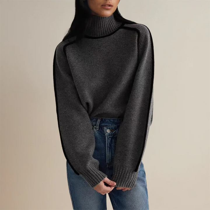 LIVIA | ELEGANTER DAMEN ROLLKRAGENPULLOVER