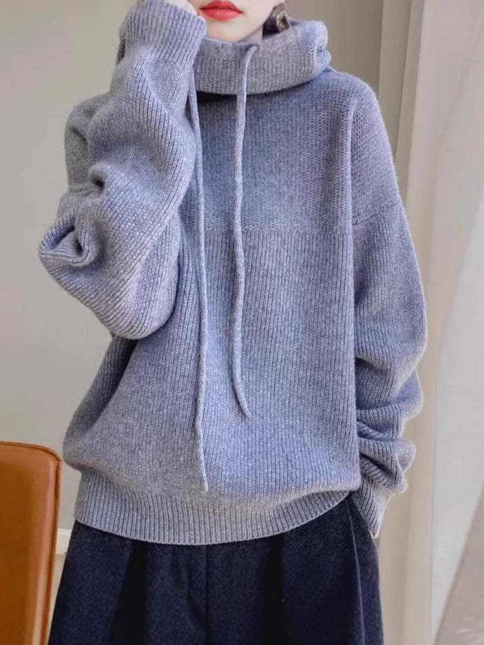 MARIA | HOCHWERTIGER MERINOWOLLE ROLLKRAGENPULLOVER